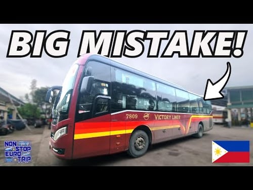 Taking a 'LUXURY SLEEPER POD BUS' in The Philippines?!