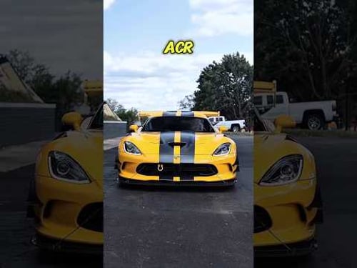 Dodge Viper ACR Has NO Mercy 😳🔥