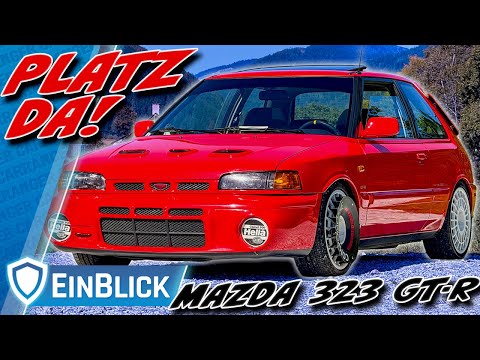 Geil wie ein DELTA, aber ZUVERLÄSSIG! Mazda 323 GT-R - Das volle Rallye-Paket: Turbo, Allrad & Co.