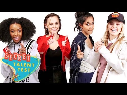 'The Sex Lives of College Girls' Cast Is All REALLY Good At Super Weird Things? | Cosmopolitan