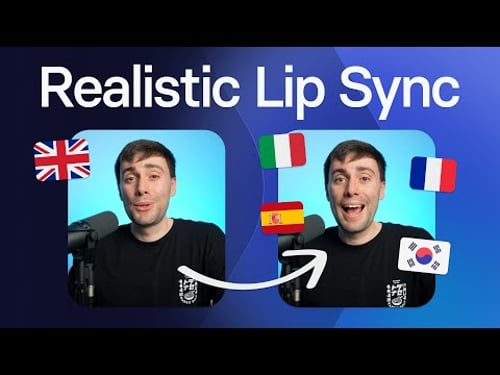 Translate Your Videos to ANY Language with Lip Sync - Realistic AI Dubbing