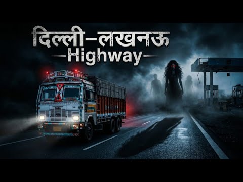 दिल्ली–लखनऊ हाईवे का खतरनाक साया || Real Truck Horror Story in Hindi || Vk horror ||