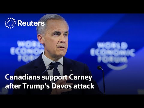 Canadians rally behind Carney after Trump's Davos attack | REUTERS