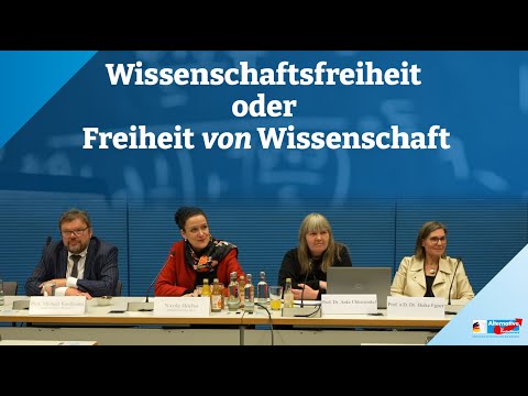 „Wer stört, muss weg!" - Veranstaltung der AfD-Fraktion zur Situation an unseren Hochschulen!