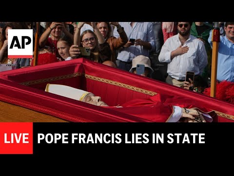 LIVE: Pope Francis lies in state in St. Peter’s Basilica ahead of funeral