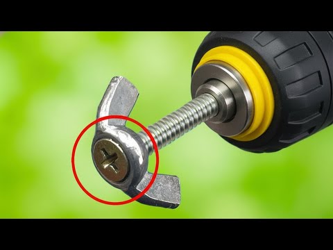 Billions of people don't know this secret! Just insert a wing bolt into the Drill and see what happe