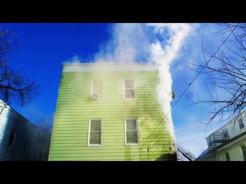 Pre Arrival Working Structure Fire Irvington New Jersey 1/31/26