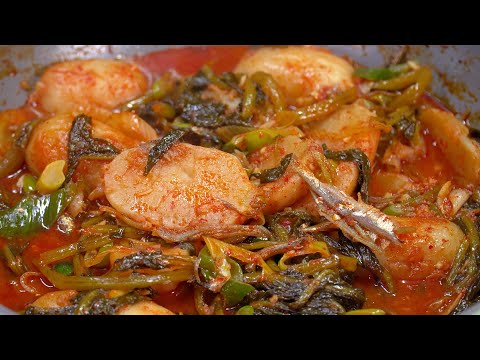 밥 도둑의 최강자 총각무 지짐이 드셔보시면 다이어트 책임 못져요~