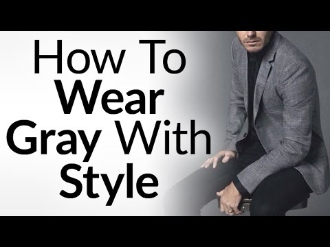 4 Tips On Wearing Gray With Style | Grey In Interchangeable Wardrobe | Matching Gray Clothes