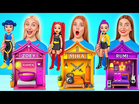 We Build Amazing Doll House for KPop Demon Hunters by Multi DO Girls