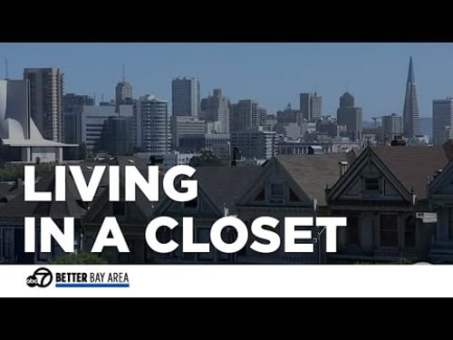 This woman lives in a closet in SF's Alamo Square neighborhood