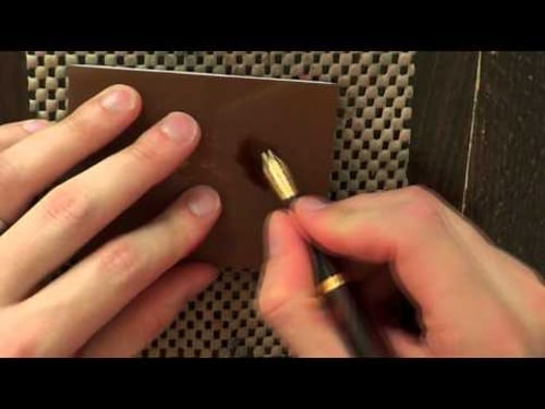 Removing Baby's Bottom from an Expensive Pen