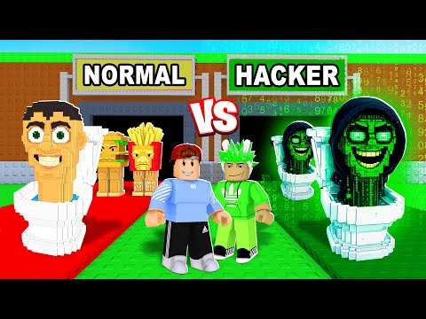 HACKER vs NORMALE BRAINROTS in Steal a Brainrot!