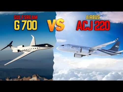 G700 vs ACJ 220: 2X Cabin Space or 2,000 Miles More Range?