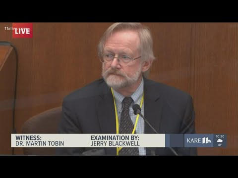Trial for George Floyd's death | Dr. Tobin testifies in rebuttal to some environmental factors