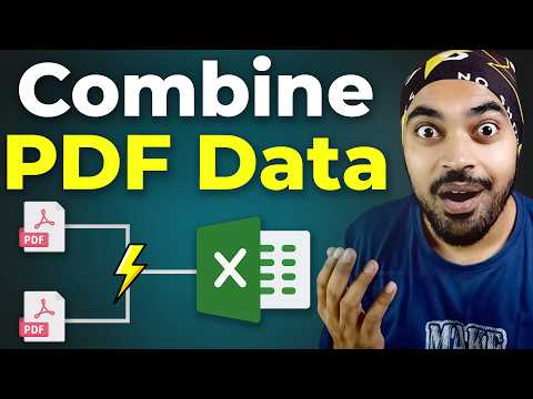 Combine Data from Multiple PDF Files into a Single Excel File