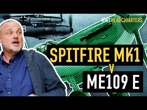 Spitfire Mk1 vs Me109E FACE-OFF! Legendary Battle of Britain Aircraft