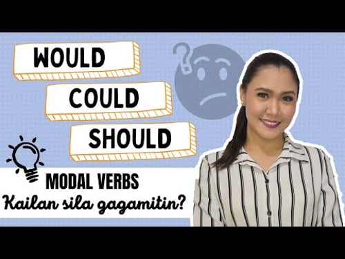 WOULD COULD SHOULD ‖ Modal Verbs ‖ Teacher Aubrey Bermudez