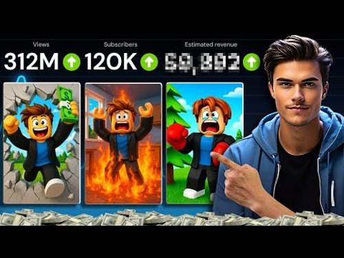 How I Make VIRAL Roblox Videos Using FREE AI Tools (YouTube Automation)