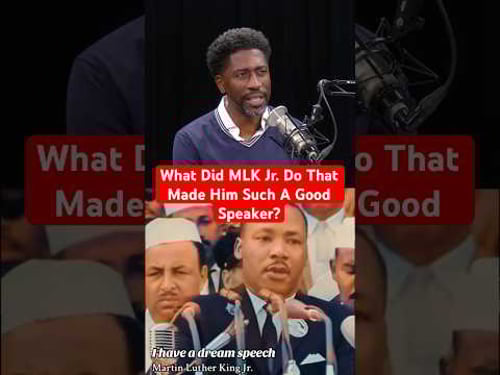 What Did MLK Jr. Do That Made Him Such A Good Speaker?
