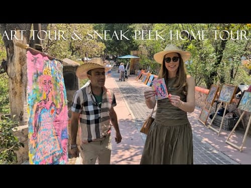 San Miguel de Allende Stroll: Local Artists in Parque Juarez, El Jardin & Stunning Home Sneak Peek!