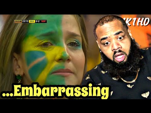 AMERICAN REACTS to Brazil 1 x 7 Germany | Extended Highlights | 2014 FIFA WORLD CUP