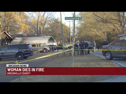 Woman dead after fire at Greenville Co. home