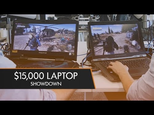 World's Fastest Gaming Laptops! (Acer Predator 21 X vs ASUS GX800vh)