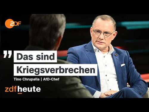 AfD leader Chrupalla on Trump and the Iran war: "I am extremely disappointed" | Markus Lanz, Marc...