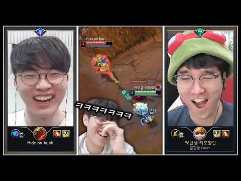 상혁이와 티모 1대1 미러전💥(feat. 오너)