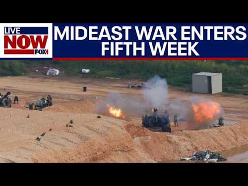 War in the Middle East enters fifth week