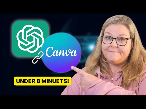 Connecting Chat-GPT to Canva in Under 8 Minuets