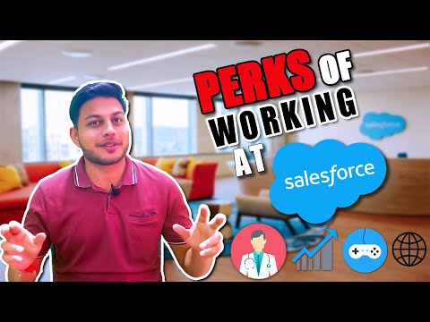 PERKS of Working @salesforce India 🔥 | Employee Benefits Revealed 🤩