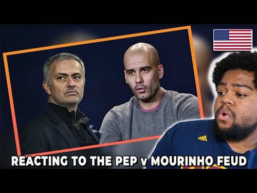 "Oh It's THAT Serious" - American Reacts to - Pep vs Mourinho FEUD!