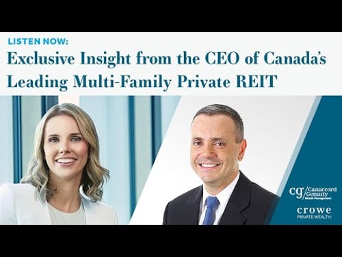 Exclusive CEO Insight | Canada's Leading Multi-Family REIT | *Real Estate Outlook*