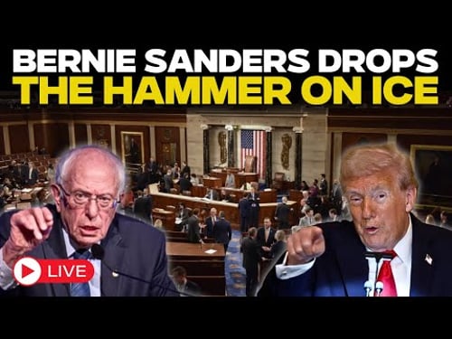 US Congress Live | 'They're Terrorising Americans'; Bernie Sanders Destroys ICE and Trump
