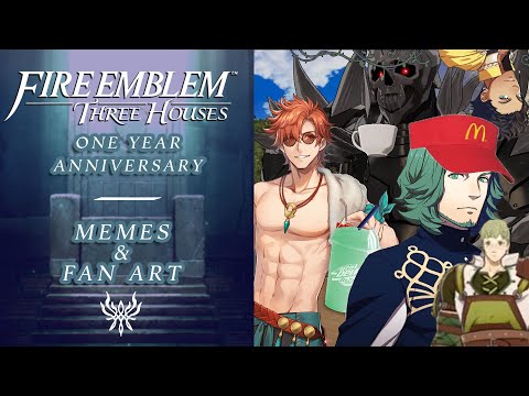 Voice Cast of Fire Emblem Three Houses Tell Us Their Favorite MEMES & Fan Art | FE3H Anniversary