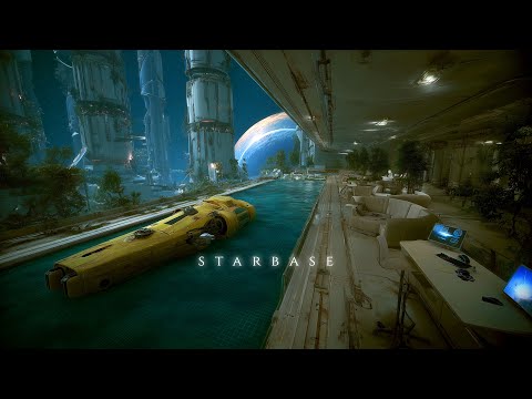 Starbase ⧫ Relaxing SciFi Ambient Soundscape ⧫ Deep Space Outpost for Rest & Reflection
