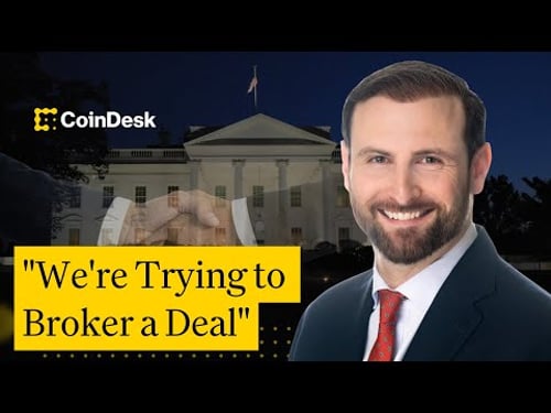 Patrick Witt says 'Let's Not Let Perfect Be the Enemy of Good' in Stablecoin Standoff