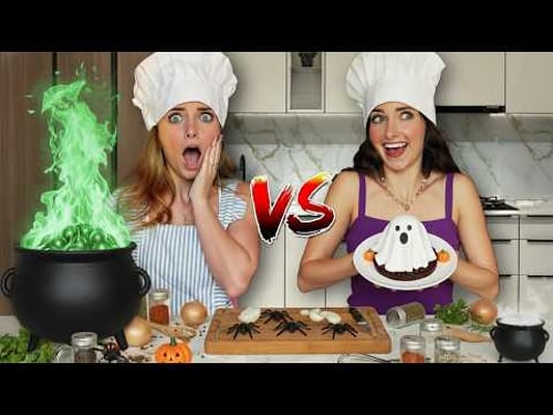 No Recipe Cooking Challenge: TWINS Battle *Halloween Edition*