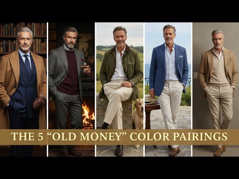 5 Color Pairings That Always Look Good for Men U50 | Old Money Style