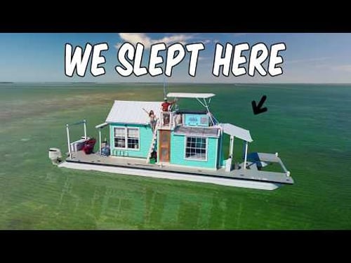 Living Off-Grid on a Tiny House Boat in the Florida Keys – 3 Days of Adventure!