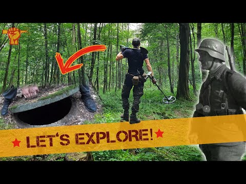Hidden HATCH discovered in WW2 FOREST!