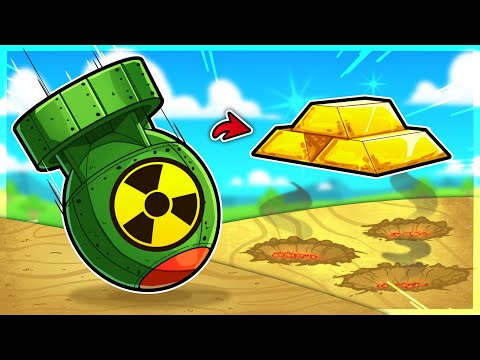 I used deadly weapons to turn sand into gold