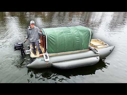 Building the PERFECT stealth boat camper