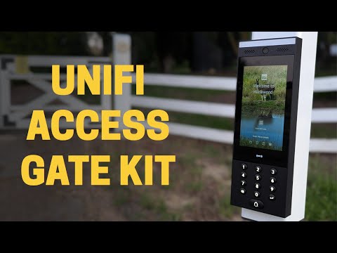Automated Farm Gate with Unifi Access Gate Starter Kit