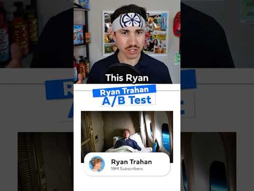 This Ryan Trahan Thumbnail is WEIRD!