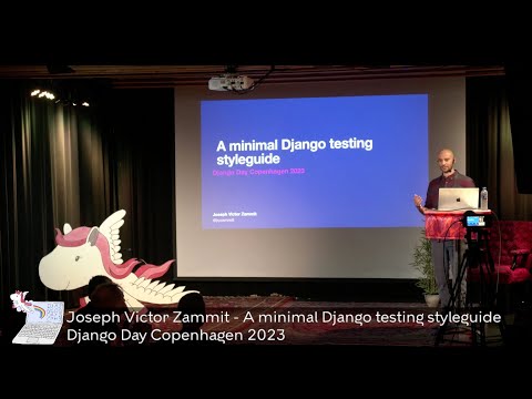 Joseph Victor Zammit - A minimal Django testing styleguide - Django Day CPH 2023