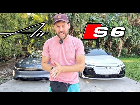 I was WRONG thinking the Lucid Air would EASILY beat the new Audi S6 etron...