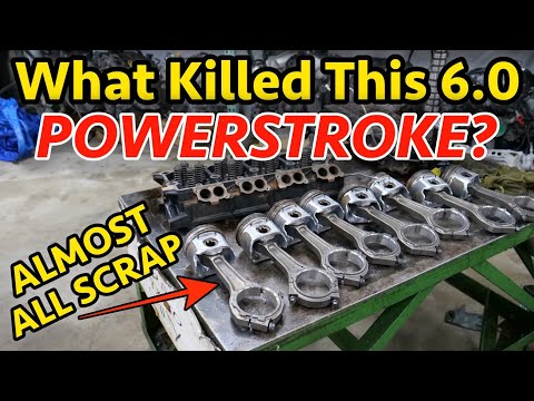Worst Diesel? 6.0L Ford Powerstroke Teardown. That's A New One To Me! @PowerStroke Tech Talk w/ARod